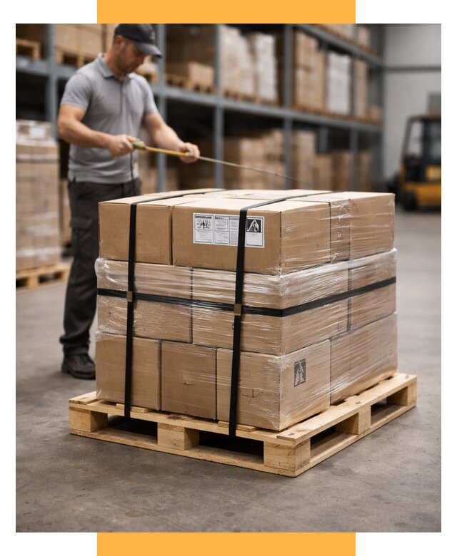Упаковка и паллетирование грузов от 3549 р. | СетСервис-Рмн