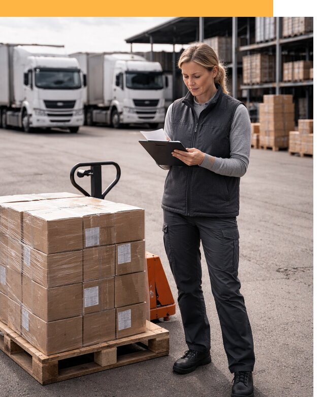 Доставка грузов из Европы к дверям клиента от 12167 руб