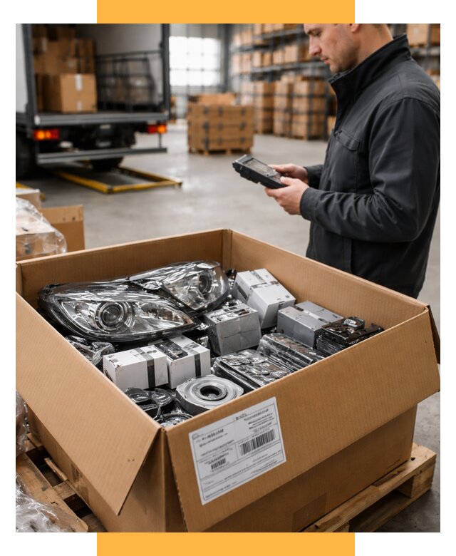 Доставка автозапчастей из Европы под ключ от 12674 р. | СетСервис-Рмн