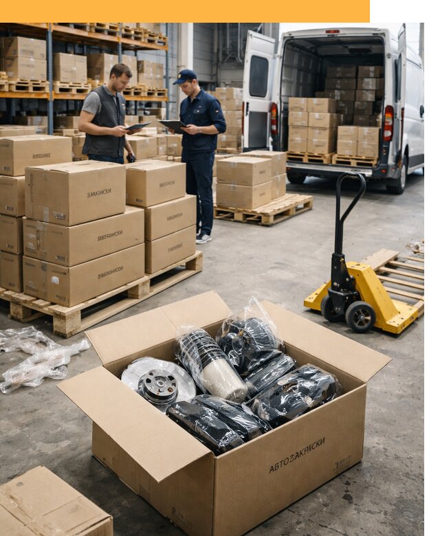 Доставка автозапчастей из Европы от 12674 руб быстро и надёжно