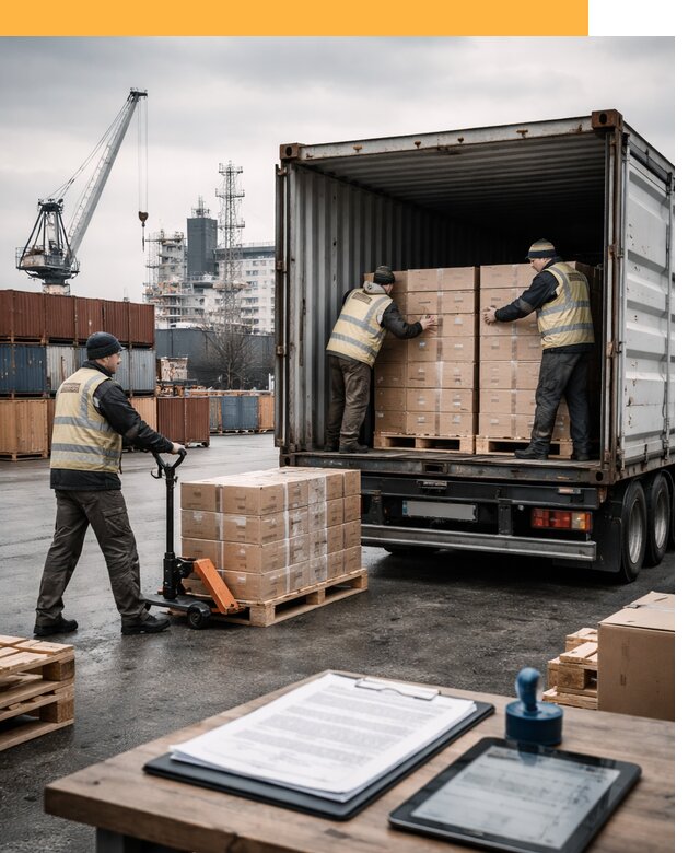 Доставка грузов из Латвии от 25348 руб, морская, авто, авиа