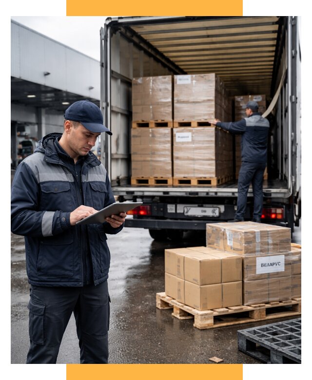 Доставка грузов из Беларуси от 15209 р. логистика СетСервис-Рмн
