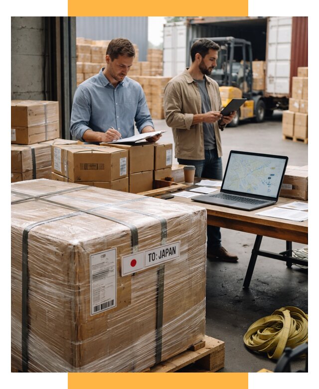 Доставка грузов в Японию от 25348 р., логистика СетСервис-Рмн