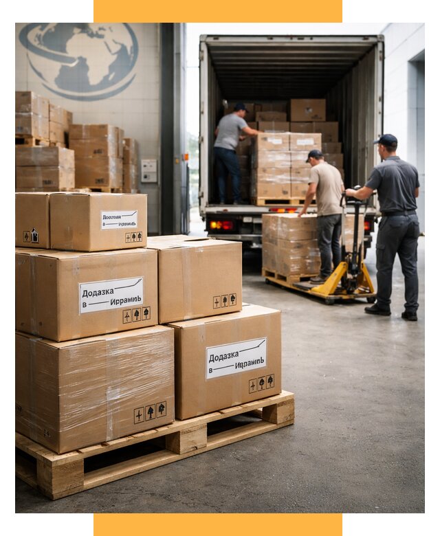 Доставка грузов в Израиль и экспорт от 45626 р. СетСервис-Рмн