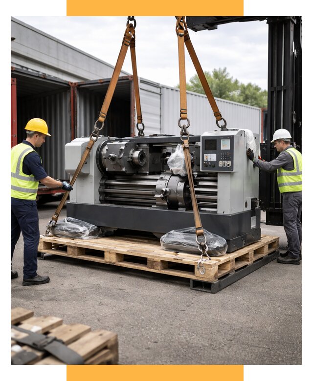 Перевозка станков и таможня от 60834 р. | СетСервис-Рмн логистика