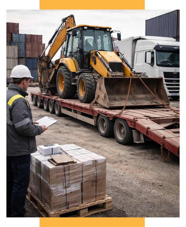 Международная перевозка спецтехники от 45626 р., СетСервис-Рмн