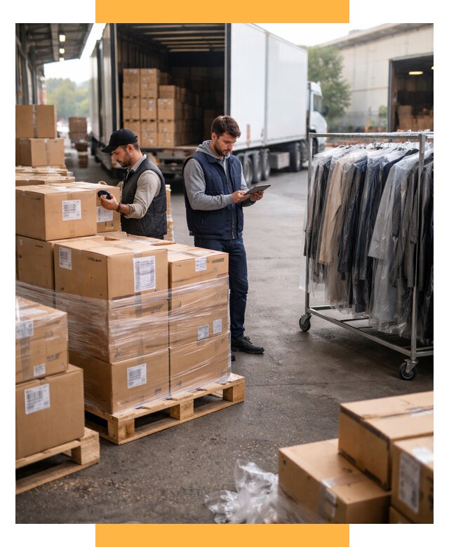 Перевозка и доставка одежды из Китая от 7604 р., СетСервис-Рмн