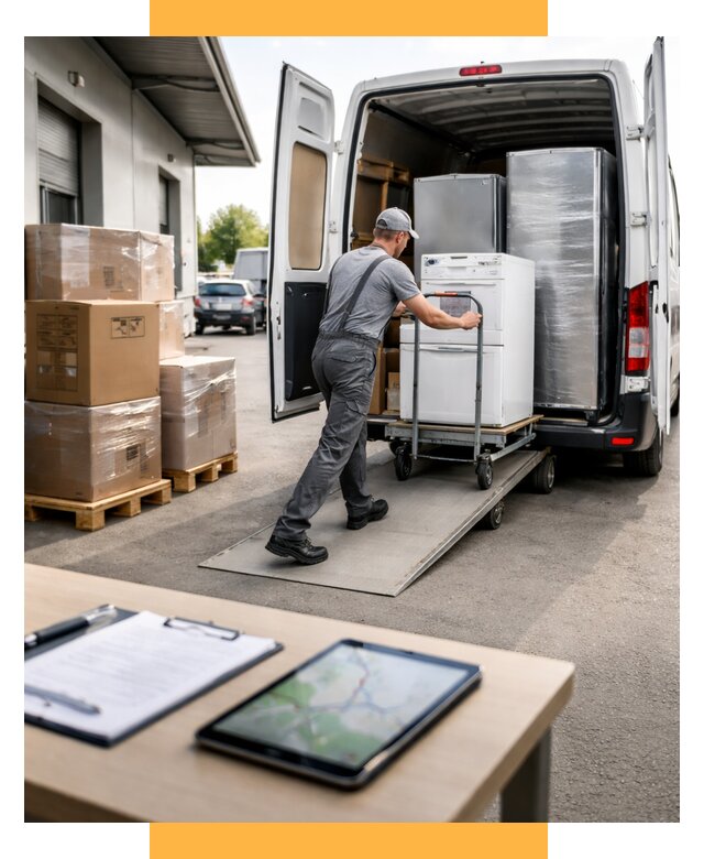 Перевозка бытовой техники от 6590 р. - логистика СетСервис-Рмн