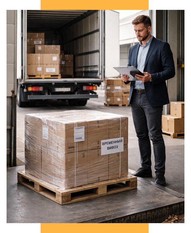 Временный вывоз товаров под ключ от 8111 р. | СетСервис-Рмн