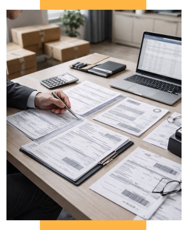 Анализ документов для таможни от 4563 р. - СетСервис-Рмн